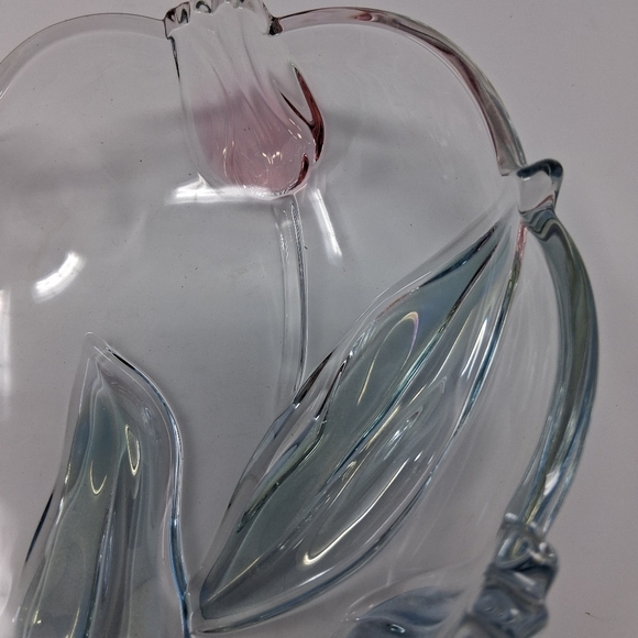 Vintage Walther Gras  Authentic Glass Serving Dish - Picture 5 of 9